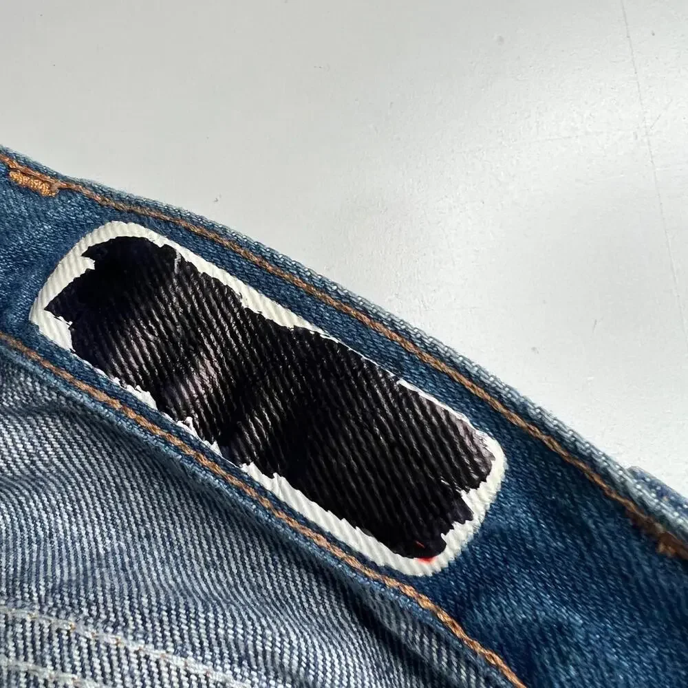 Carhartt Relaxed Fit Blue Denim Jeans 36x32 Mexico Heavyweight Workwear‎